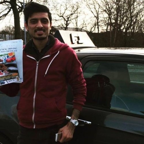 F1 School learner who passed their driving test in Glasgow