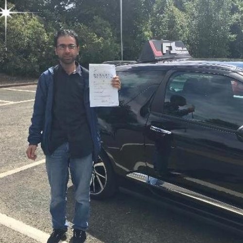 F1 School learner who passed their driving test in Glasgow
