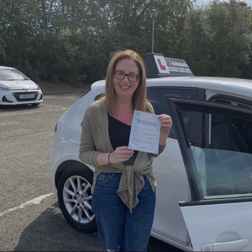 F1 School learner who passed their driving test in Glasgow